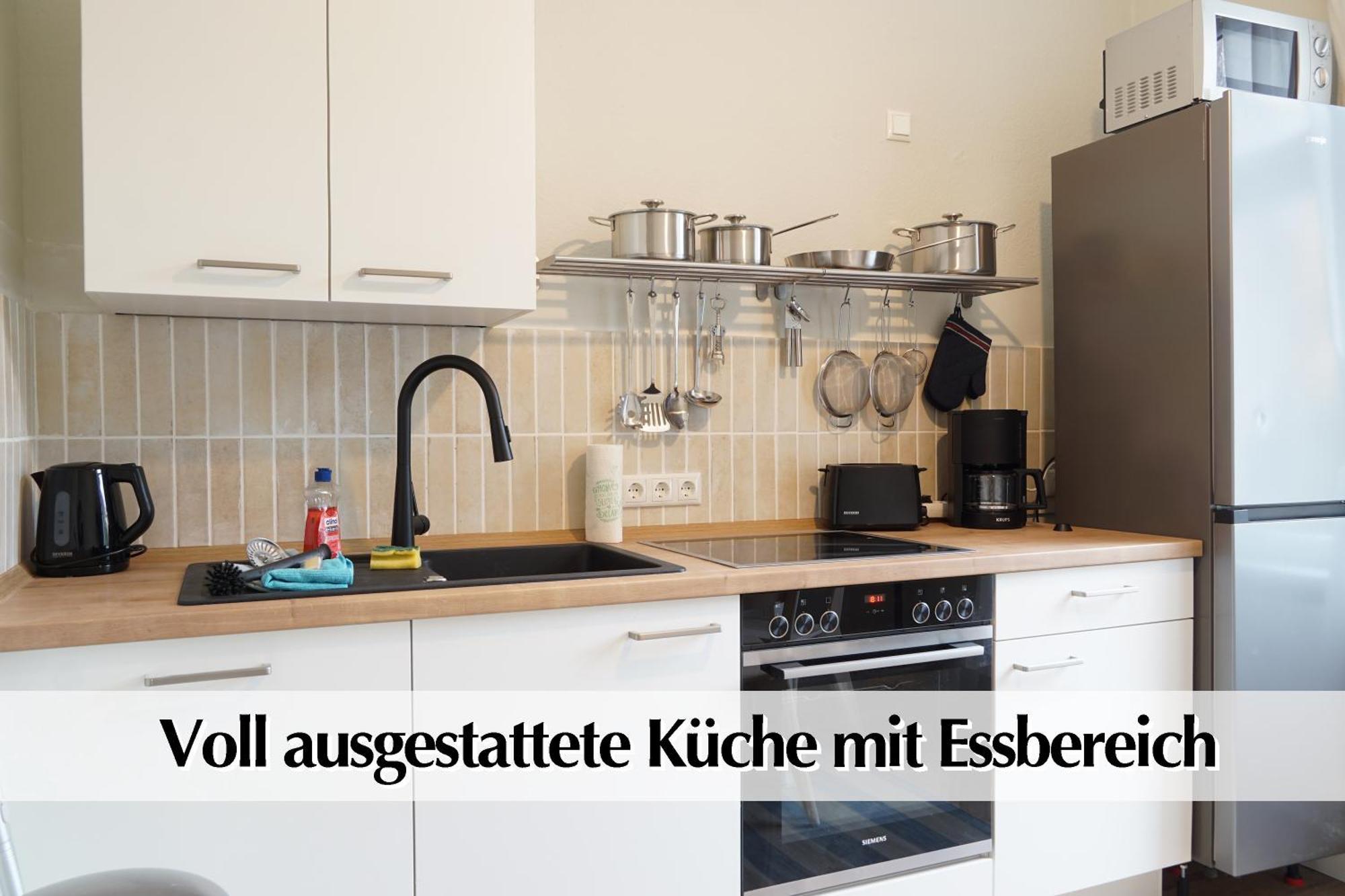 Grossraum-Apartments Mit 2Sz, Wz, Kueche, Smart-Tv, Parken, Etc Erfurt Exterior foto
